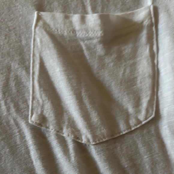 BNWOT White Long Sleeve Shirt with Pocket By Madewell - Picture 3 of 9